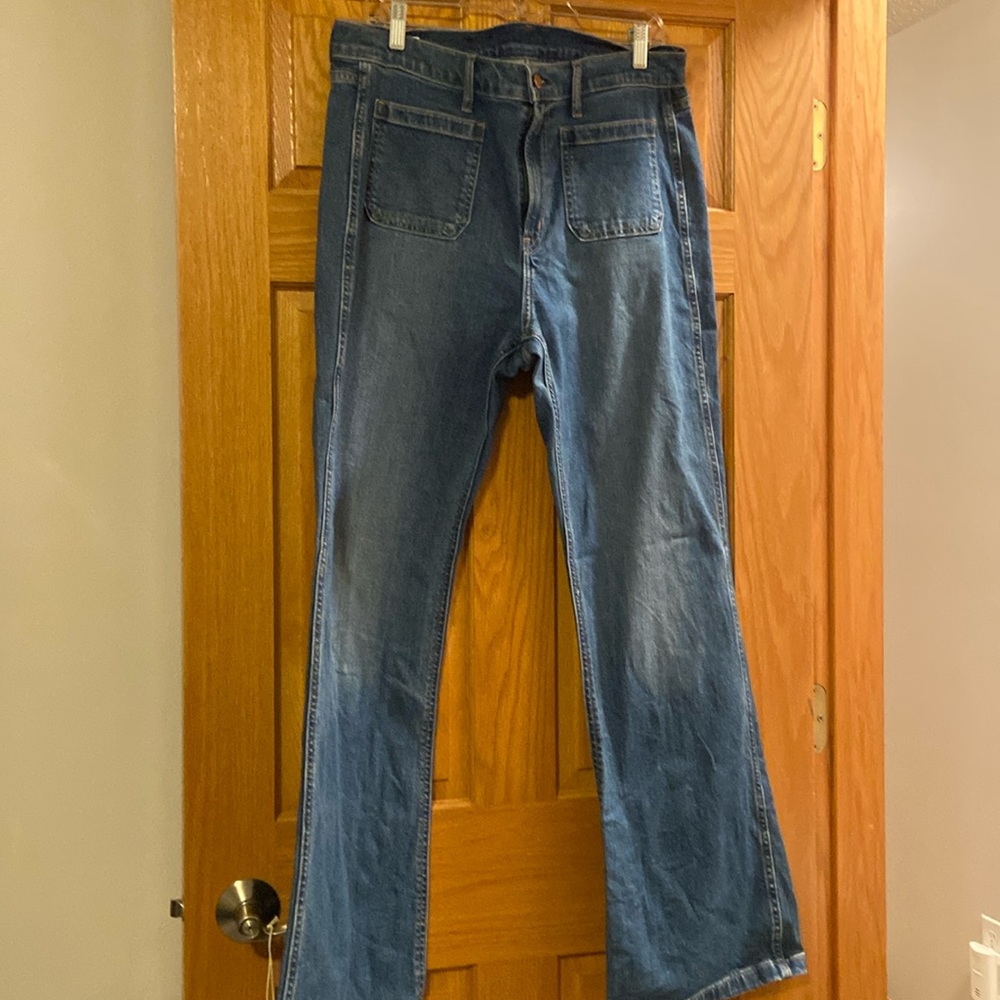Gap 70’s Flare High Rise size 14/32R